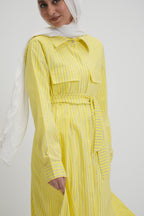 Areej button dress