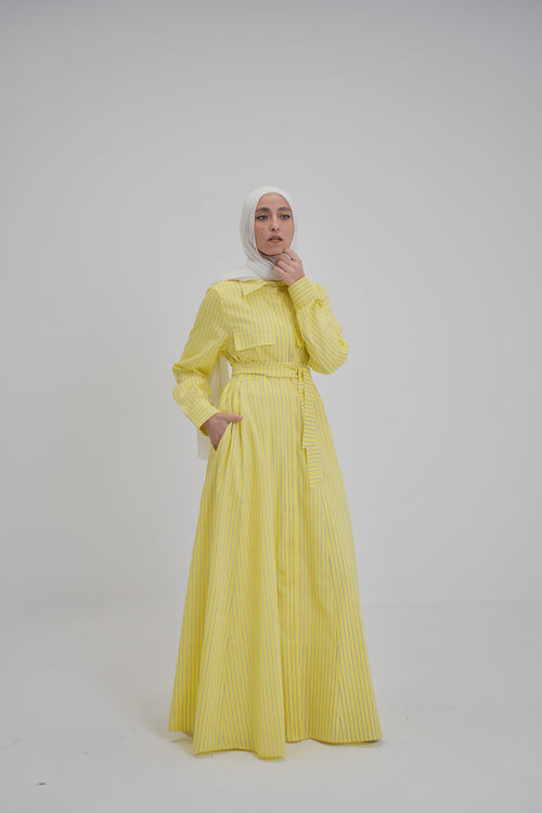 Areej button dress